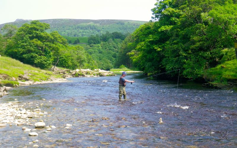 Fly Fishing Lesson - River Wharfe
